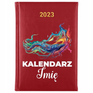 KALENDARZ Dzienny A5 2023 ANIMALS Twoje IMIĘ Wzory