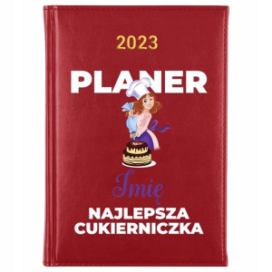 KALENDARZ Dzienny A5 2023 CUKIERNICZKI Własne IMIĘ