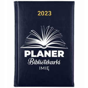KALENDARZ Dzienny A5 2023 dla BIBLIOTEKARKI Wzory