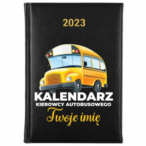 KALENDARZ Dzienny A5 2023 dla KIEROWCY AUTOBUSÓW