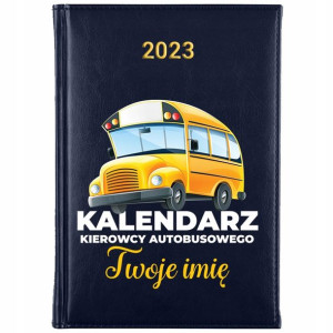 KALENDARZ Dzienny A5 2023 dla KIEROWCY AUTOBUSÓW