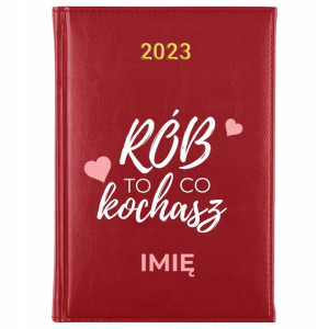 KALENDARZ Dzienny A5 2023 dla KOSMETYCZKI IMIĘ MiX