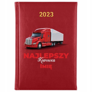KALENDARZ Dzienny A5 2023 dla Najlepszego KIEROWCY