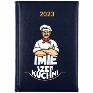 KALENDARZ Dzienny A5 2023 dla SZEFA KUCHNI Wzory