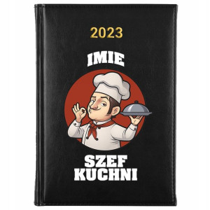 KALENDARZ Dzienny A5 2023 dla SZEFA KUCHNI Wzory