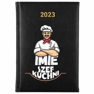 KALENDARZ Dzienny A5 2023 dla SZEFA KUCHNI Wzory