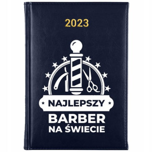 KALENDARZ Dzienny A5 2023 Najlepszy BARBER Wzory