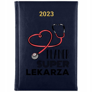 KALENDARZ Dzienny A5 2023 PLANER dla LEKARZA Wzory
