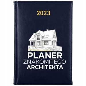 KALENDARZ Dzienny A5 2023 Prezent dla ARCHITEKTA