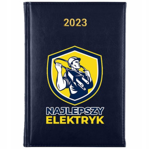 KALENDARZ Dzienny A5 2023 Prezent dla ELEKTRYKA