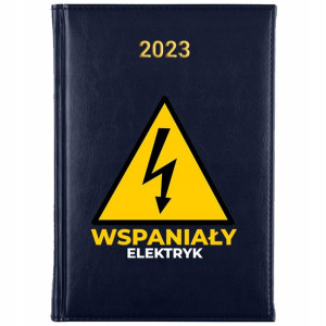 KALENDARZ Dzienny A5 2023 Prezent dla ELEKTRYKA