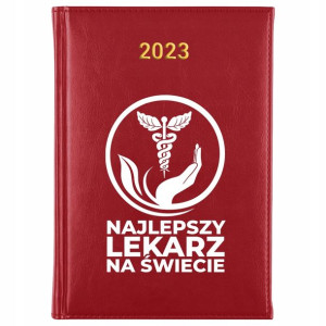KALENDARZ Dzienny A5 2023 Prezent dla LEKARZA MiX