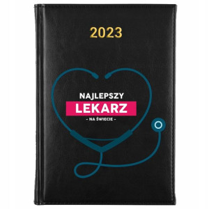 KALENDARZ Dzienny A5 2023 Prezent dla LEKARZA MiX