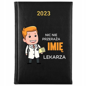 KALENDARZ Dzienny A5 2023 Prezent dla LEKARZA MiX