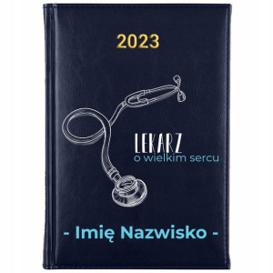 KALENDARZ Dzienny A5 2023 Prezent dla LEKARZA MiX