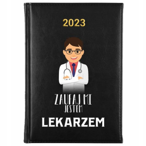 KALENDARZ Dzienny A5 2023 Prezent dla LEKARZA MiX