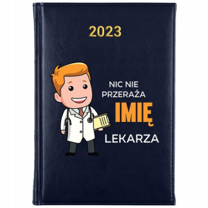 KALENDARZ Dzienny A5 2023 Prezent dla LEKARZA MiX