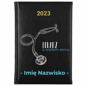 KALENDARZ Dzienny A5 2023 Prezent dla LEKARZA MiX