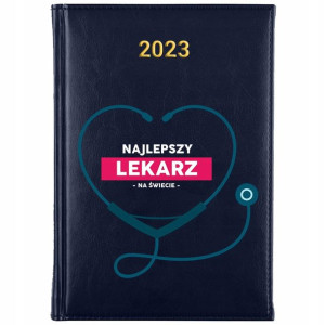 KALENDARZ Dzienny A5 2023 Prezent dla LEKARZA MiX