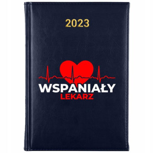 KALENDARZ Dzienny A5 2023 Prezent dla LEKARZA MiX