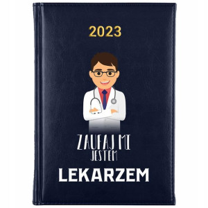 KALENDARZ Dzienny A5 2023 Prezent dla LEKARZA MiX