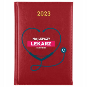 KALENDARZ Dzienny A5 2023 Prezent dla LEKARZA MiX