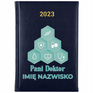 KALENDARZ Dzienny A5 2023 Prezent dla PANI DOKTOR
