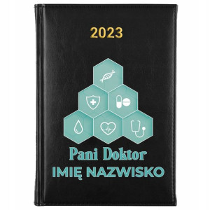 KALENDARZ Dzienny A5 2023 Prezent dla PANI DOKTOR