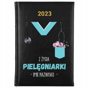 KALENDARZ Dzienny A5 2023 Prezent dla PIELĘGNIARKI
