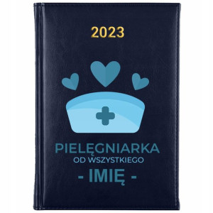KALENDARZ Dzienny A5 2023 Prezent dla PIELĘGNIARKI