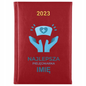 KALENDARZ Dzienny A5 2023 Prezent dla PIELĘGNIARKI