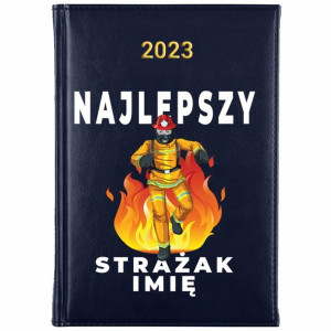 KALENDARZ Dzienny A5 2023 Prezent dla STRAŻAKA