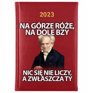 KALENDARZ Dzienny A5 2023 Śmieszne WZORY MEMY MiX
