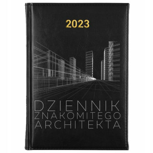 KALENDARZ Dzienny Książkowy A5 2023 Dla Architekta