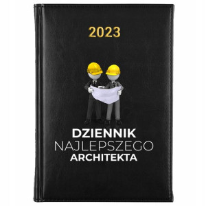 KALENDARZ Dzienny Książkowy A5 2023 Dla Architekta