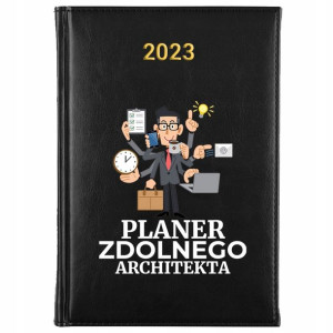 KALENDARZ Dzienny Książkowy A5 2023 Dla Architekta