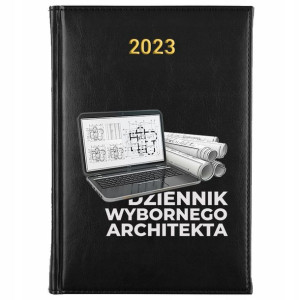 KALENDARZ Dzienny Książkowy A5 2023 Dla Architekta