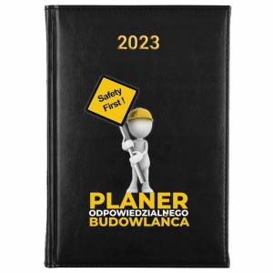KALENDARZ Dzienny Książkowy A5 2023 Dla Budowlańca