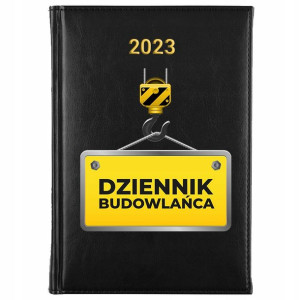 KALENDARZ Dzienny Książkowy A5 2023 Dla Budowlańca