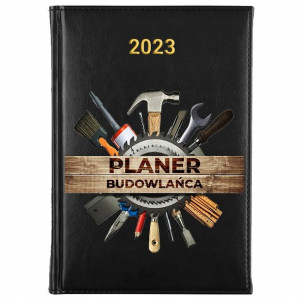 KALENDARZ Dzienny Książkowy A5 2023 Dla Budowlańca