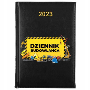KALENDARZ Dzienny Książkowy A5 2023 Dla Budowlańca