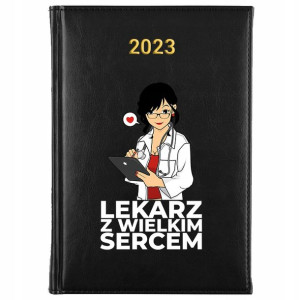 KALENDARZ Dzienny Książkowy A5 2023 Dla Doktora