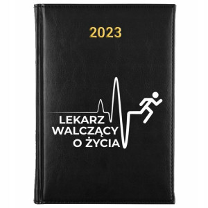 KALENDARZ Dzienny Książkowy A5 2023 Dla Doktora