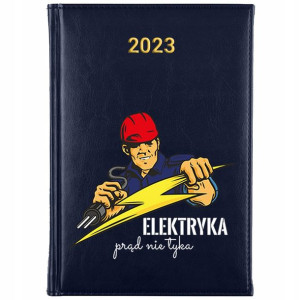 KALENDARZ Dzienny Książkowy A5 2023 Dla Elektryka