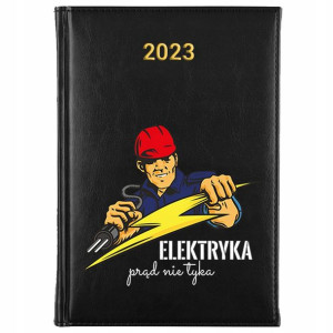 KALENDARZ Dzienny Książkowy A5 2023 Dla Elektryka