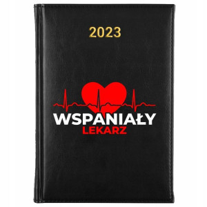 KALENDARZ Dzienny Książkowy A5 2023 Dla Lekarza