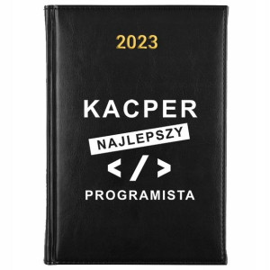 KALENDARZ Dzienny Książkowy A5 2023 INFORMATYK