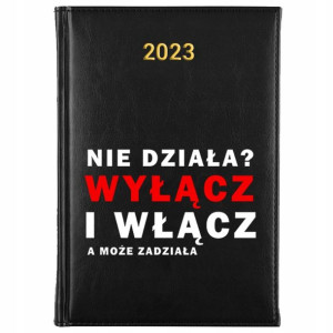 KALENDARZ Dzienny Książkowy A5 2023 INFORMATYK