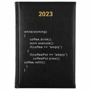 KALENDARZ Dzienny Książkowy A5 2023 INFORMATYK