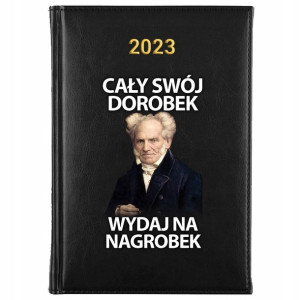 KALENDARZ Dzienny Książkowy A5 2023 Memy Wzory